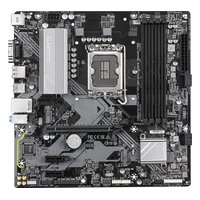 Материнская плата Gigabyte B760M D3HP, mATX, 1xLGA1700, Intel B760, 4xDDR5-5600MHz (до 256GB), 2xM.2, 4xSATA3, 1xPCIe 4.0 x16, HDMI/DP/VGA, 1x1GbE — фото 1