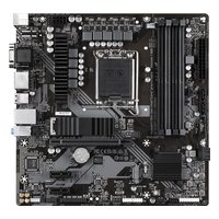 Материнская плата Gigabyte B760M DS3H DDR4 (rev. 1.0), mATX, 1xLGA1700, Intel B760, 4xDDR4-5333MHz (до 128GB), 2xM.2, 4xSATA3, 1xPCIe 4.0 x16, HDMI/DP/VGA, 1x2.5GbE — фото 1