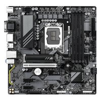 Материнская плата Gigabyte B760M DS3H GEN5, mATX, 1xLGA1700, Intel B760, 4xDDR5-7600MHz (до 256GB), 2xM.2, 4xSATA3, 1xPCIe 5.0 x16, HDMI/DP/VGA, 1x2.5GbE — фото 1