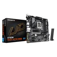 Материнская плата Gigabyte B760M DS3H WIFI6E GEN5, mATX, 1xLGA1700, Intel B760, 4xDDR5-7600MHz (до 256GB), 2xM.2, 4xSATA3, 1xPCIe 5.0 x16, HDMI/DP, 1x2.5GbE, Wi-Fi 6E — фото 3
