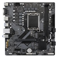 Материнская плата Gigabyte B760M E (rev. 1.0), mATX, 1xLGA1700, Intel B760, 2xDDR5-7200MHz (до 128GB), 2xM.2, 4xSATA3, 1xPCIe 4.0 x16, HDMI/DP/VGA, 1x1GbE — фото 1