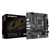Материнская плата Gigabyte B760M E (rev. 1.0), mATX, 1xLGA1700, Intel B760, 2xDDR5-7200MHz (до 128GB), 2xM.2, 4xSATA3, 1xPCIe 4.0 x16, HDMI/DP/VGA, 1x1GbE — фото 4
