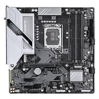 Материнская плата Gigabyte B760M GAMING PLUS WIFI DDR4 (rev. 1.0), mATX, 1xLGA1700, Intel B760, 4xDDR4-5333MHz (до 128GB), 2xM.2, 4xSATA3, 1xPCIe 4.0 x16, HDMI/DP, 1x1GbE, Wi-Fi 6 — фото 1
