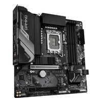Материнская плата Gigabyte B760M GAMING X WIFI6E GEN5, mATX, 1xLGA1700, Intel B760, 4xDDR5-7600MHz (до 256GB), 2xM.2, 4xSATA3, 1xPCIe 5.0 x16, HDMI/DP, 1x2.5GbE, Wi-Fi 6E — фото 2