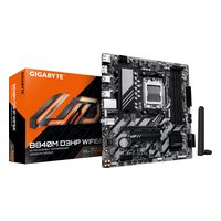 Материнская плата Gigabyte B840M D3HP WIFI6E, mATX, 1xAM5, AMD B840, 4xDDR5 (до 256GB), 2xM.2, 4xSATA3, 1xPCIe 4.0 x16, HDMI/DP, 1x1GbE, Wi-Fi 6E — фото 3