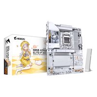Материнская плата Gigabyte B850 AORUS ELITE-P ICE, ATX, 1xAM5, AMD B850, 4xDDR5 (до 256GB), 4xM.2, 2xSATA3, 1xPCIe 5.0 x16, HDMI, 1x5GbE, Wi-Fi 7 — фото 4