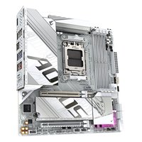 Материнская плата Gigabyte B850M AORUS ELITE WIFI6E ICE (rev. 1.x), mATX, 1xAM5, AMD B850, 4xDDR5 (до 256GB), 2xM.2, 4xSATA3, 1xPCIe 5.0 x16, DP/HDMI, 1x2.5GbE, Wi-Fi 6E — фото 2