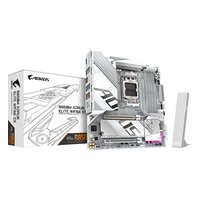 Материнская плата Gigabyte B850M AORUS ELITE WIFI6E ICE (rev. 1.x), mATX, 1xAM5, AMD B850, 4xDDR5 (до 256GB), 2xM.2, 4xSATA3, 1xPCIe 5.0 x16, DP/HDMI, 1x2.5GbE, Wi-Fi 6E — фото 5