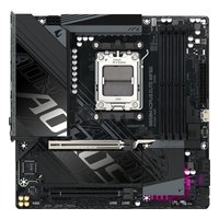 Материнская плата Gigabyte B850M AORUS ELITE WIFI6E (rev. 1.x), mATX, 1xAM5, AMD B850, 4xDDR5 (до 256GB), 2xM.2, 4xSATA3, 1xPCIe 5.0 x16, DP/HDMI, 1x2.5GbE, Wi-Fi 6E — фото 1