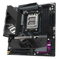 Материнская плата Gigabyte B850M AORUS ELITE WIFI6E (rev. 1.x), mATX, 1xAM5, AMD B850, 4xDDR5 (до 256GB), 2xM.2, 4xSATA3, 1xPCIe 5.0 x16, DP/HDMI, 1x2.5GbE, Wi-Fi 6E — фото 2