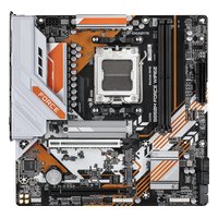Материнская плата Gigabyte B850M FORCE WIFI6E, mATX, 1xAM5, AMD B850, 2xDDR5-9600MHz (до 128GB), 3xM.2, 4xSATA3, 1xPCIe 5.0 x16, HDMI/DP, 1x2.5GbE, Wi-Fi 6E — фото 1