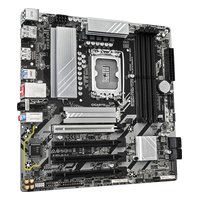 Материнская плата Gigabyte B860M DS3H WIFI6E (rev. 1.x), mATX, 1xLGA1851, Intel B860, 4xDDR5-9066MHz (до 256GB), 2xM.2, 4xSATA3, 1xPCIe 5.0 x16, HDMI/DP, 1x2.5GbE, Wi-Fi 6E — фото 2