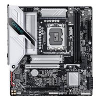 Материнская плата Gigabyte B860M GAMING WIFI6, mATX, 1xLGA1851, Intel B860, 2xDDR5-9066MHz (до 128GB), 2xM.2, 4xSATA3, 1xPCIe 5.0 x16, HDMI/DP, 1x2.5GbE, Wi-Fi 6 — фото 1