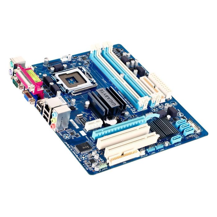 Материнская плата Gigabyte GA-G41M-Combo (rev. 2.0), mATX, 1xLGA775, Intel G41 (NB) + ICH7 (SB), 4xDDR2-1333MHz/DDR3 (до 8GB), 4xSATA3, 1xPCIe x16, VGA, 1x1GbE