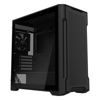Корпус Gigabyte C102 GLASS, Midi Tower, mATX/Mini-ITX, без БП, стекло, чёрный (GB-C102G) — фото 1