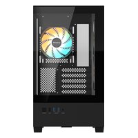Корпус Gigabyte C201 PANORAMIC, Midi Tower, mATX/Mini-ITX, без БП, стекло, чёрный (GB-C201P) — фото 4