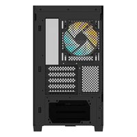 Корпус Gigabyte C201 PANORAMIC, Midi Tower, mATX/Mini-ITX, без БП, стекло, чёрный (GB-C201P) — фото 5