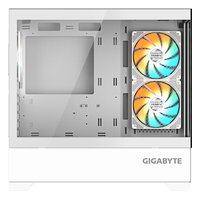 Корпус Gigabyte C201 PANORAMIC ICE, Midi Tower, mATX/Mini-ITX, без БП, стекло, белый (GB-C201PI) — фото 4