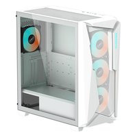 Корпус Gigabyte C301 GLASS, Midi Tower, E-ATX/ATX/mATX/Mini-ITX, без БП, стекло, белый (GB-C301GW) — фото 2