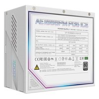 Блок питания Gigabyte AORUS ELITE P1000W 80+ ICE, ATX 3.1, 80 PLUS Platinum, модульный, 1x12V-2x6, 6xPCIe 6+2 (GP-AE1000PM PG5 ICE) — фото 2