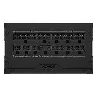 Блок питания Gigabyte AORUS ELITE P1000W 80+, ATX 3.0, 80 PLUS Platinum, модульный, 1x12VHPWR, 6xPCIe 6+2 (GP-AE1000PM PG5) — фото 2