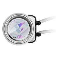 Система жидкостного охлаждения Gigabyte AORUS ELITE 360 ICE, радиатор 360 мм, до 200W, LGA1851/1700, AM5/AM4 (GP-AORUS ELITE 360I) — фото 3