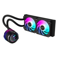 Система жидкостного охлаждения Gigabyte AORUS WATERFORCE X II 240, радиатор 240 мм, LGA1851/1700/1200/115x, AM5/AM4, sTR5, TR4 (GP-AORUS WATERFORCE X II 240)