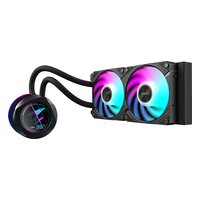 Система жидкостного охлаждения Gigabyte AORUS WATERFORCE X II 240, радиатор 240 мм, LGA1851/1700/1200/115x, AM5/AM4, sTR5, TR4 (GP-AORUS WATERFORCE X II 240) — фото 2