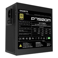 Блок питания Gigabyte P750GM 750W, ATX, 80 PLUS Gold, модульный, 4xPCIe 6+2 (GP-P750GM) — фото 2