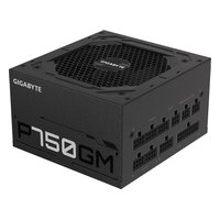 Блок питания Gigabyte P750GM 750W, ATX, 80 PLUS Gold, модульный, 4xPCIe 6+2 (GP-P750GM) — фото 3