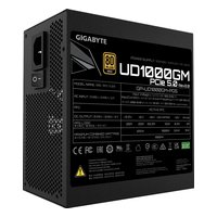 Блок питания Gigabyte UD1000GM PG5 1000W, ATX 3.0, 80 PLUS Gold, модульный, 1x12VHPWR, 4xPCIe 6+2 (GP-UD1000GM PG5) — фото 5