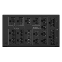 Блок питания Gigabyte UD1600PM PG5 AI TOP 1600W, ATX 3.1, 80 PLUS Platinum, модульный, 2x12V-2x6, 8xPCIe 6+2 (GP-UD1600PM PG5) — фото 3