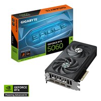 Видеокарта Gigabyte GeForce RTX 5060 EAGLE OC 8GB GDDR7/128-bit, PCIe 5.0, 1xHDMI+3xDP, 2 слота, 1x8-pin (GV-N5060EAGLE OC-8GD) — фото 2