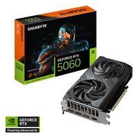Видеокарта Gigabyte GeForce RTX 5060 WINDFORCE MAX OC 8GB GDDR7/128-bit, PCIe 5.0, 1xHDMI+3xDP, 2 слота, 1x8-pin (GV-N5060WF2MAX OC-8GD) — фото 2