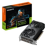 Видеокарта Gigabyte GeForce RTX 5060 WINDFORCE MAX OC V2 8GB GDDR7/128-bit, PCIe 5.0, 1xHDMI+3xDP, 2 слота, 1x8-pin (GV-N5060WF2MAX OCV2-8GD) — фото 1