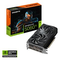 Видеокарта Gigabyte GeForce RTX 5060 Ti WINDFORCE MAX OC 8GB GDDR7/128-bit, PCIe 5.0, 1xHDMI+3xDP, 2 слота, 1x8-pin (GV-N506TWF2MAX OC-8GD) — фото 2