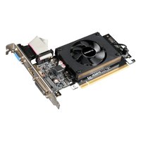 Видеокарта Gigabyte GeForce GT 710 2GB DDR3/64-bit, PCIe 2.0, 1xDVI-D+1xHDMI, 1 слот, низкопрофильная, без доп. питания (GV-N710D3-2GL 2.0) — фото 2