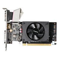 Видеокарта Gigabyte GeForce GT 710 2GB DDR3/64-bit, PCIe 2.0, 1xDVI-D+1xHDMI, 1 слот, низкопрофильная, без доп. питания (GV-N710D3-2GL 2.0) — фото 3