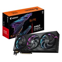 Видеокарта Gigabyte AORUS Radeon RX 9070 XT ELITE 16GB GDDR6/256-bit, PCIe 5.0, 2xHDMI+2xDP, 3 слота, 3x8-pin (GV-R9070XTAORUS E-16GD) — фото 2