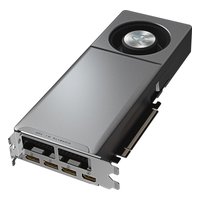 Видеокарта Gigabyte Radeon AI PRO R9700 AI TOP 32GB GDDR6/256-bit, PCIe 5.0, 1xHDMI+3xDP, 2 слота, 1x16-pin (GV-R9700AI TOP-32GD 1.1) — фото 4