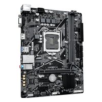 Материнская плата Gigabyte H410M H (rev. 2.0), mATX, 1xLGA1200, Intel H410, 2xDDR4-2933MHz (до 64GB), 1xM.2, 4xSATA3, 1xPCIe 3.0 x16, HDMI/VGA, 1x1GbE — фото 2