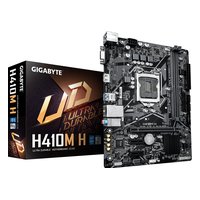Материнская плата Gigabyte H410M H (rev. 2.0), mATX, 1xLGA1200, Intel H410, 2xDDR4-2933MHz (до 64GB), 1xM.2, 4xSATA3, 1xPCIe 3.0 x16, HDMI/VGA, 1x1GbE — фото 3