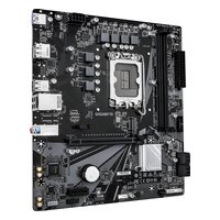 Материнская плата Gigabyte H610M D3W (rev. 1.1), mATX, 1xLGA1700, Intel H610, 2xDDR5-5600MHz (до 128GB), 1xM.2, 4xSATA3, 1xPCIe 4.0 x16, HDMI/DP, 1x1GbE — фото 2