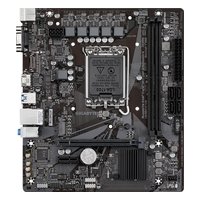 Материнская плата Gigabyte H610M H V2 (rev. 1.0), mATX, 1xLGA1700, Intel H610, 2xDDR5-5600MHz (до 128GB), 1xM.2, 4xSATA3, 1xPCIe 4.0 x16, HDMI/VGA, 1x1GbE — фото 1