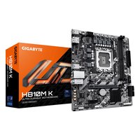 Материнская плата Gigabyte H810M K, mATX, 1xLGA1851, Intel H810, 2xDDR5 (до 128GB), 1xM.2, 4xSATA3, 1xPCIe 4.0 x16, HDMI/DP, 1x1GbE — фото 1