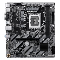 Материнская плата Gigabyte H810M S2H GEN5, mATX, 1xLGA1851, Intel H810, 2xDDR5-6400MHz (до 128GB), 1xM.2, 4xSATA3, 1xPCIe 5.0 x16, HDMI/DP/VGA, 1x1GbE — фото 1