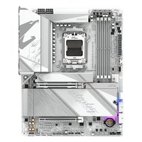 Материнская плата Gigabyte X870 AORUS ELITE X3D ICE, ATX, 1xAM5, AMD X870, 4xDDR5 (до 256GB), 4xM.2, 2xSATA3, 1xPCIe 5.0 x16, HDMI, 1x5GbE, Wi-Fi 7 — фото 1
