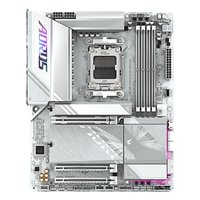Материнская плата Gigabyte X870E AORUS ELITE WIFI7 ICE, ATX, 1xAM5, AMD X870E, 4xDDR5 (до 256GB), 4xM.2, 4xSATA3, 1xPCIe 5.0 x16, HDMI, 1x2.5GbE, Wi-Fi 7 — фото 1