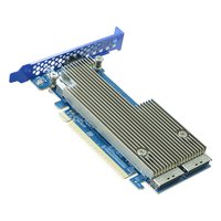 NVMe-адаптер HighPoint R7624A, 16 внутр. (2× MCIO 8i (SFF-TA-1016)), NVMe, RAID 0,1,10,Single Disk, PCIe 5.0 x16, LP (R7624A-41C0000) — фото 4