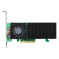 Плата расширения M.2 HighPoint SSD7202, 2 внутр. (2× M.2), 2× M.2 2242/2260/2280 NVMe (PCIe 3.0 x4 на каждый), NVMe, RAID 0,1,Single Disk, PCIe 3.0 x8, LP (SSD7202-212R1C) — фото 1